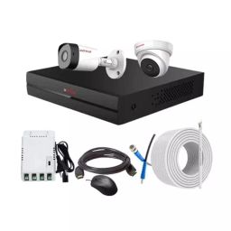 CP PLUS CCTV Combo Kit 2.4 MP Full HD Audio Indoor & Outdoor with 4 Channel DVR 1 Dome, 1 Bullet Camera, 4 Channel SMPS, 70 m Copper Cable & Connectors-picture-26