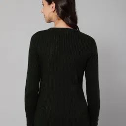 Cantabil Dark Green Wool Sweater image 2