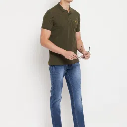 Duke Light Blue Lightly Washed Jeans image 5