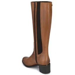 Delize Women's Tan Casual Booties image 5