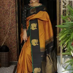 AMRUTKALA SAREES Woven Design Banarasi Saree-picture-41