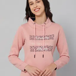 Cantabil Coral Fleece Graphic Print Sweatshirt image 1