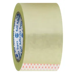 VCR 65 m x 60 mm Biaxially Oriented Polypropylene Self Adhesive Transparent Cello Tape, 5 Rolls Per Pack image 3