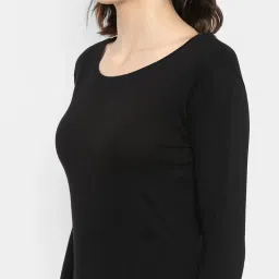 Appulse Black Cotton Slim Fit T-Shirt image 5