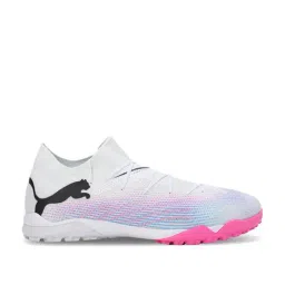 Puma Men's FUTURE 7 Pro Cage White Football Shoes-picture-16