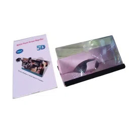 DeoDap 3D HD Mobile Phone Screen Magnifier Foldable 30.48 cm (12 inch) White, 13954 image 2