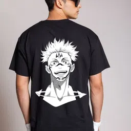 Be Crazy Men Graphic Printed Round Neck Cotton Relaxed Fit T-shirt-image-37
