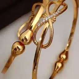 Anouk Women Gold Bangle image 4