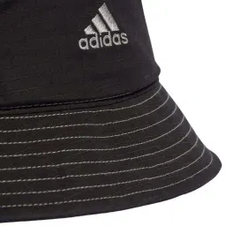 Adidas Classic Cotton Black Solid Bucket Hat image 4