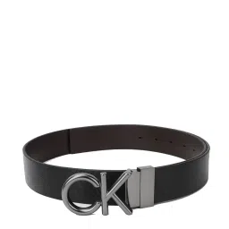 CALVIN KLEIN Brown & Black Reversible Belt image 1