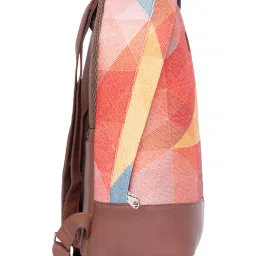 ZOUK Dome Daypack Multicolor Printed Mini Backpack image 4