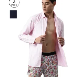 The Bear House Navy & White Boxers - Pack of 2-picture-14