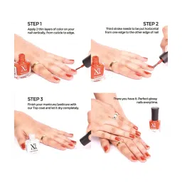 Color Fx Nail Fix Cuticle Scrub & Nail Enamel Combo - Pack of 2 image 4