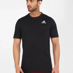 adidas Black Round Neck T-Shirt-image-84