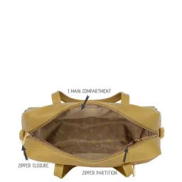 Baggit Green Solid Medium Handbag image 4