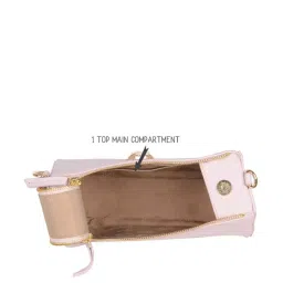 Baggit Violet Solid Small Sling Handbag image 4