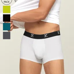 XYXX Multicolor Regular Fit Trunks - Pack Of 5-picture-21