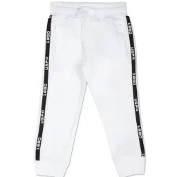 U.S. Polo Assn. Kids White Solid Joggers-picture-39
