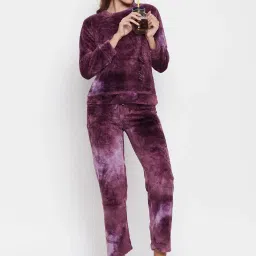 MADAME Purple Sweatshirt With Pants image 4