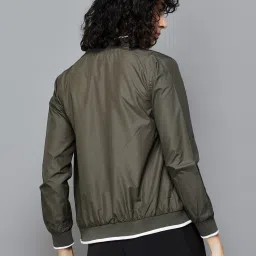 KAPPA Green Regular Fit Sports Jacket image 4