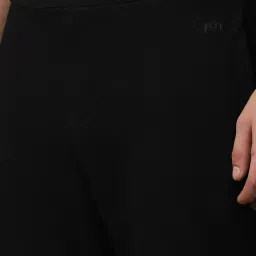 Allen Solly Black Cotton Regular Fit Joggers image 4