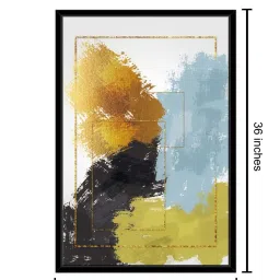 999Store Multicolor Canvas Abstract Wall Art Painting image 4