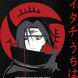 Bewakoof Official Naruto Merchandise Black Relaxed Fit Graphic Print Oversized Shirt image 4