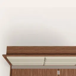 Godrej Interio Upmods Lind Engineered Wood Queen Box Bed - Brown, Delivery Condition - Knock Down image 4