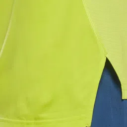 Reebok Yellow Cotton Regular Fit Tank Tee image 4