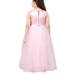 Aarika Kids Pink Flared Fit Gown image 2