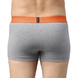 UnderJeans by Spykar Grey Trunks - Pack of 2 image 2
