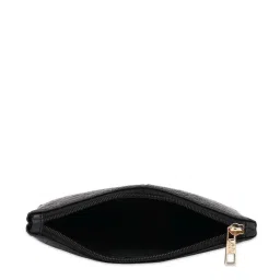 Lavie Croc Black Textured Pouch image 4
