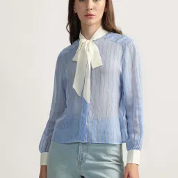 Gant Blue Striped Shirt image 1