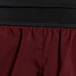 Reebok Maroon Regular Fit Printed Shorts image 4