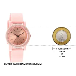 Sonata 87038PP10W Dot to Dot Analog Watch for Women image 5