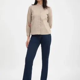 Fablestreet Beige Formal Shirt image 4