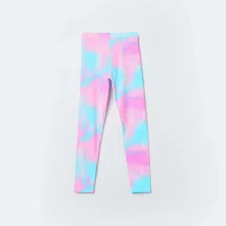Fame Forever by Lifestyle Girls Multicolor Cotton Printed Knit Bottom image 1