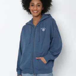 American Eagle Outfitters Blue Loose Fit Sweatshirt image 1
