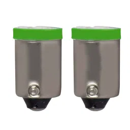 AllExtreme EXSMD2G BA9S LED Parking Light Super Bright 5 SMD Interior Pilot License Plate Dome Indicator Lamp Bulb for Car Bike and Motorcycle (2W, Green, 2 PCS)-image-5