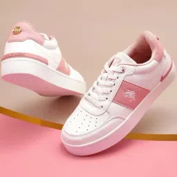 U.S. Polo Assn. Women's White Sneakers-image-18