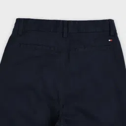 TOMMY HILFIGER Boys Navy Blue Regular Fit Chinos image 4