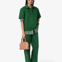 Lacoste Grey Women's Chantaco Embossed Pique Leather Top Handle Bag image 2