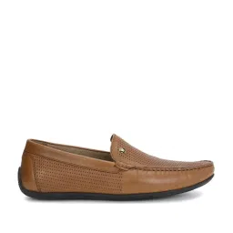 Louis Philippe Men's Brown Formal Loafers image 1