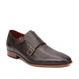 Ruosh Men's King Brown Monk Shoes image 1