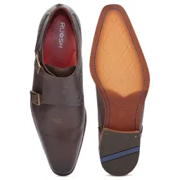 Ruosh Men's King Brown Monk Shoes image 3
