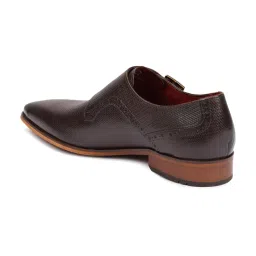 Ruosh Men's King Brown Monk Shoes image 5