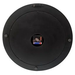 ARTYPILLAR 16In Wooden Frame with Brass Emboss Work and 12In Dome Glass Dial Wall Clock image 4