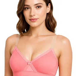 SONA Women's Solid Full Coverage Cut & Sew Bra-picture-10