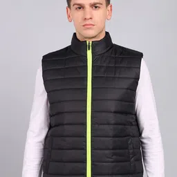 XFOX Stand Collar Sleevesless Puffer Jacket-picture-23