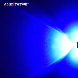 AllExtreme EXBT102 BA9S LED Parking Light Super Bright 5 SMD Interior Pilot License Plate Dome Indicator Lamp Bulb for Car Bike and Motorcycle (3W, Blue, 2 PCS) image 4